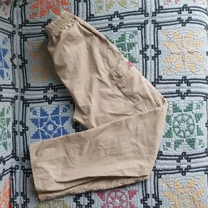 Dickies Beige Cargo Scrum Bottoms Sz XS